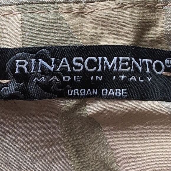 Unique Rinascimento Camo Khaki Blazer Size S - Picture 4 of 11